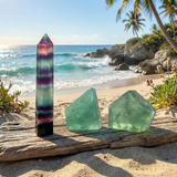 Rainbow Fluorite Clarity & Alignment Set