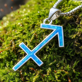 ♐ Sagittarius Opal Zodiac Necklace – November 22 to December 21