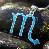 ♏ Scorpio Opal Zodiac Necklace – October 23 to November 21