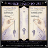 9 - Crystals Pendulums Set