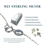 Opal & Silver Faith Earrings