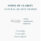 White Howlite & Crystal  Zen Companion Set