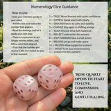 🎲 Rose Quartz — Intention & Decision Dice