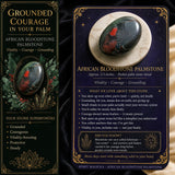 African Bloodstone Palmstone