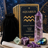 ♒ Aquarius - Zodiac Crystal Set
