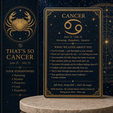 ♋ Cancer - Zodiac Crystal Set