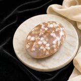 Cherry Flower Blossom Agate Palmstone