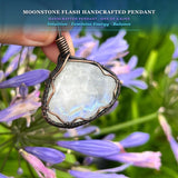 Moonstone Flash Handcrafted Pendant