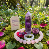 Dream Amethyst Heart Harmony Set