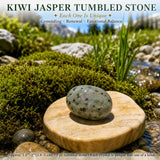 Kiwi Jasper Tumbled Stone