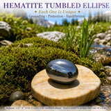 Hematite Tumbled Ellipse