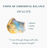 Crystal Animal Spirit Totems: Opalite Horse -  2026 Year of the Fire Horse
