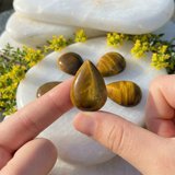 Mini Tiger's Eye Cabochons