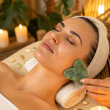 5 PC Jade Massage Beauty Kit for Anti-aging & Smoothing Wrinkles