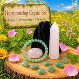 Bracciale Mala e set di cristalli armonizzanti 🙏