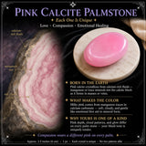 Pink Calcite Palmstone