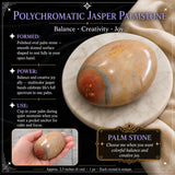 Polychromatic Jasper Palmstone
