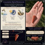 Red Jasper Crystal Pendulum