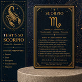 ♏Scorpio - Zodiac Crystal Set