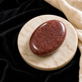 Strawberry Quartz Palmstone