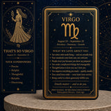 ♍ Virgo - Zodiac Crystal Set
