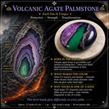 Volcanic Agate Palmstone