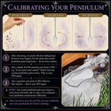 White Quartz Crystal Pendulum