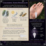 White Quartz Crystal Pendulum